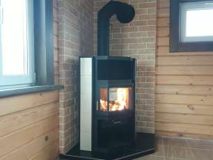 Купить отопительную печь-камин Мета-Бел Амур в Слониме фото в Слониме