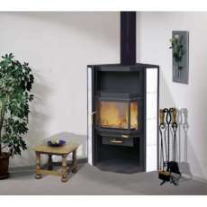 Купить стальной недорогой камин с шамотом Мета-Бел Амур в Слониме фото в Слониме