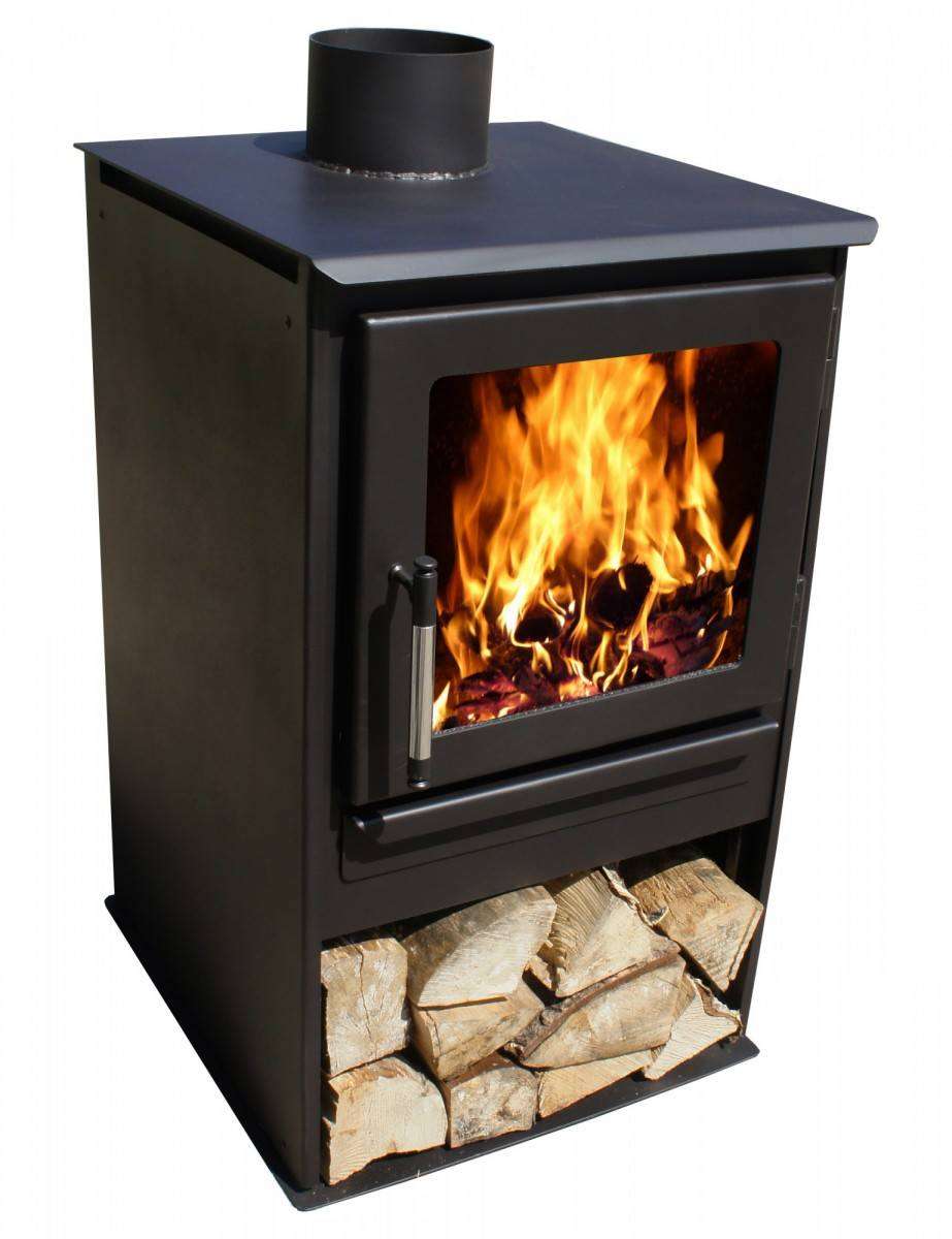Печь-камин Варвара Гармония 105 (черная) Амазонка бай фото в Слониме