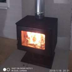 Купить Печь-камин Варвара Гармония 807-Н (графит) в Слониме в Слониме