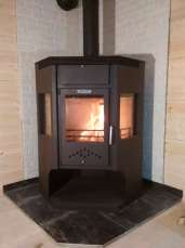 Отопительная печь-камин Сибирь 15 фото в интерьере в Слониме