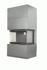 Камин Родос 800 ГРАФИТ шамот черный в Слониме