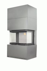 Камин Родос 800 ГРАФИТ шамот белый в Слониме