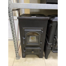 купить Печь-камин Везувий ПК-01 (270) c плитой бежевая 9 кВт в Слониме в Слониме