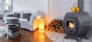 Купить Печь отопительная чугунная Везувий "Триумф 180" с т/о в Слониме в Слониме