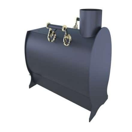 Отопительная печь Царь-печи Буржуйка с конфоркой в Слониме