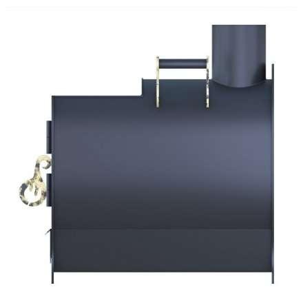 Отопительная печь Царь-печи Буржуйка с конфоркой в Слониме