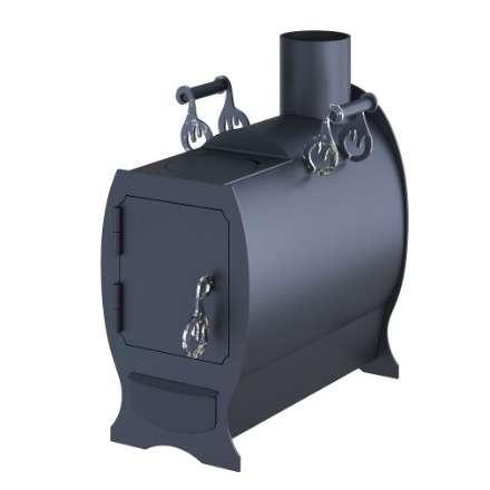 Отопительная печь Царь-печи Буржуйка с конфоркой Амазонка бай фото в Слониме