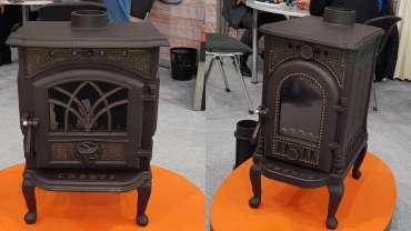 Недорогой камин Сибирь 7 чугунная фото в интерьере в Слониме