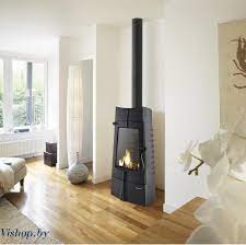 Печь-камин чугунный Invicta Chamane 14 в интерьере Амазонка бай фото  в Слониме