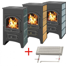 Купить Печь-камин Везувий ПК-02 (205) с плитой талькохлорит 12 кВт в Слониме в Слониме