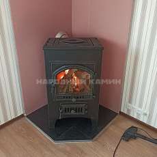 Купить Печь-камин Везувий ПК-02 (205) с плитой и т/о песчаник 12 кВт в Слониме в Слониме