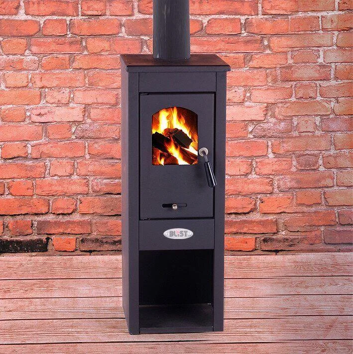 Печь-камин Blist Ekonomik Lux LM N стальная дверца Амазонка бай фото в Слониме