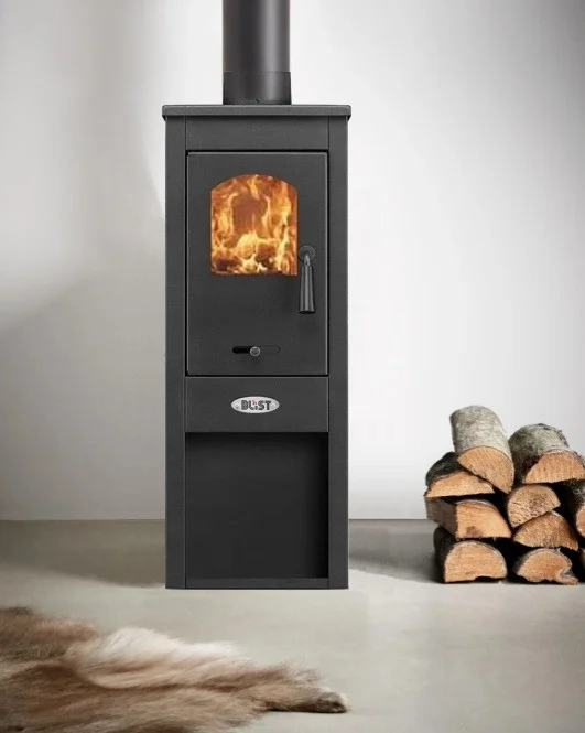 Печь-камин Blist Ekonomik Lux LM N стальная дверца Амазонка бай фото в Слониме