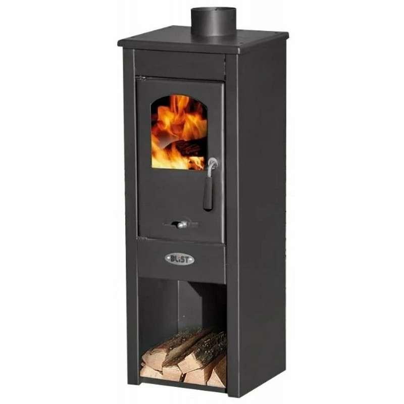 Печь-камин Blist Ekonomik Lux LM N стальная дверца Амазонка бай фото в Слониме