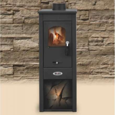 Печь-камин Blist Ekonomik Lux LM N стальная дверца Амазонка бай фото в Слониме