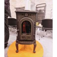 Недорогая отопительная печь со стеклом Сибирь 6 фото в Слониме