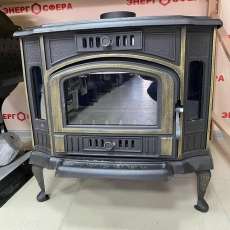 Стильный камин с патиной Сибирь 10 чугунный фото в Слониме