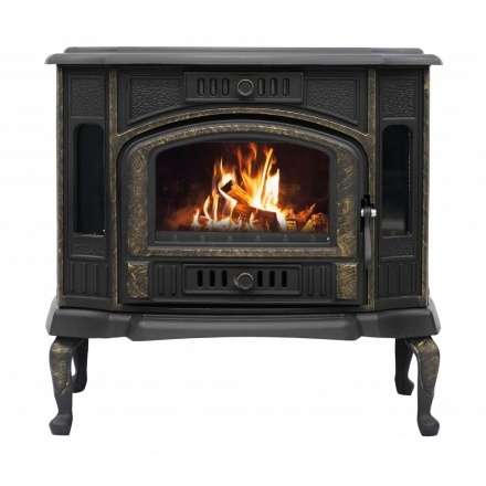 Печь-камин Сибирь 10 чугунная Амазонка бай фото в Слониме