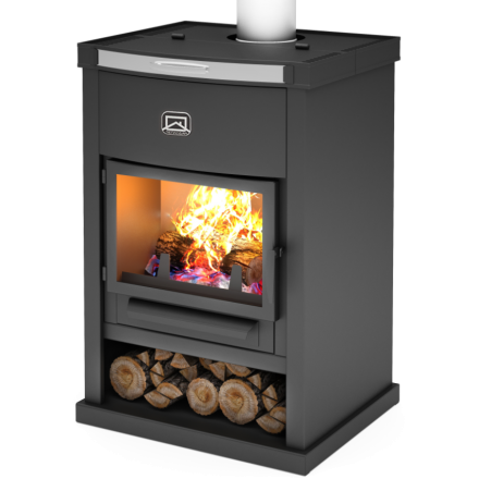 Печь-камин Теплодар ОВ-120 (прямой) Амазонка бай фото в Слониме