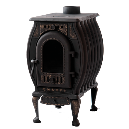 Купить печь отопительно-варочная чугунная Сибирь в Слониме фото в Слониме