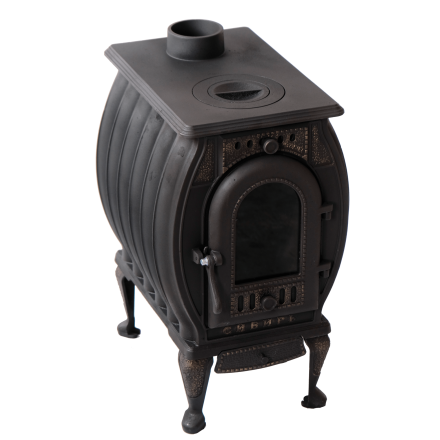 Купить печь-камин чугунная "Сибирь" в Слониме фото в Слониме