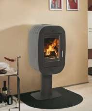 Купить стальной камин с шамотом Мета-Бел Луара в Слониме фото в Слониме