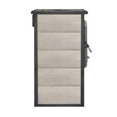 Печь-камин ЭТНА (Панорама) с плитой и ТО купить в Слониме Амазонка бай фото в Слониме