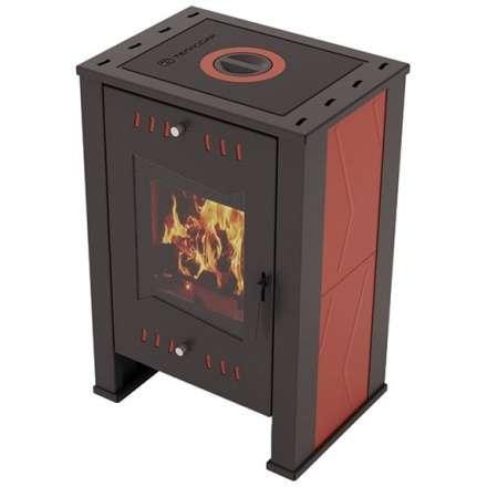 Стальная печь-камин Теплодар Твист фото в Слониме