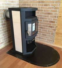 Купить недорогой камин с шамотом Мета-Бел Ока с плитой в Слониме фото  в Слониме