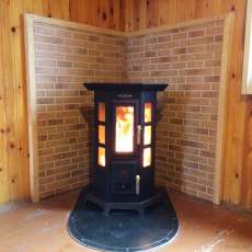 Отопительная печь Термофор Статика Квинта, чёрная бронза фото в Слониме