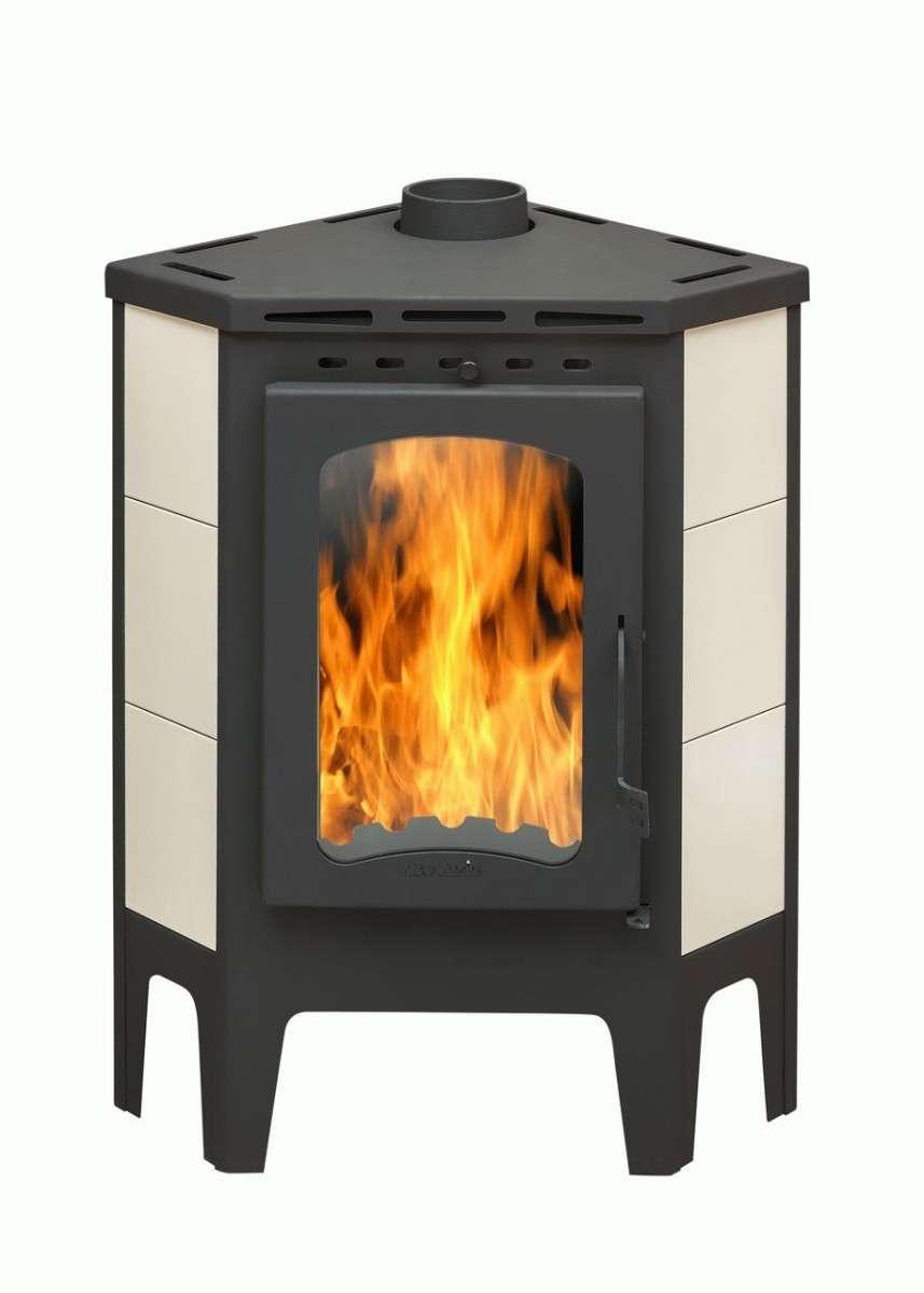 Печь-камин Бавария угловая купить в Слониме