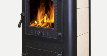 Чугунный недорогой камин со стеклом Бавария Оптима Чугун с плитой фото в Слониме