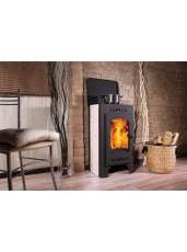 Печь-камин Бавария Оптима с плитой фото в Слониме