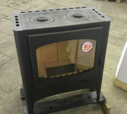 Печь камин БАВАРИЯ ЭКО С ПЛИТОЙ две конфорки для дома и дачи фото в Слониме