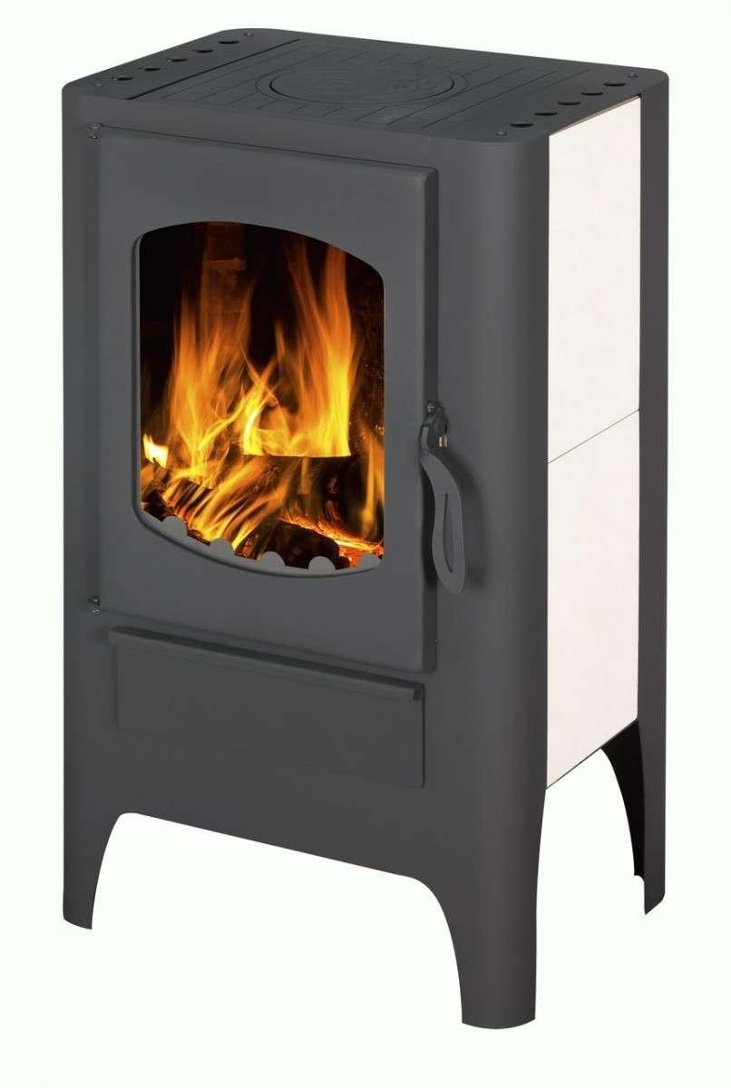 Печь-камин Бавария Эко с плитой 1 конфорка Амазонка бай фото в Слониме