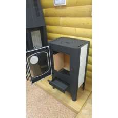 Печь-камин БАВАРИЯ ЭКО с плитой одна конфорка фото в Слониме