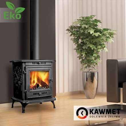 Печь-камин Kawmet P10 (6,8 кВт) EKO в Слониме