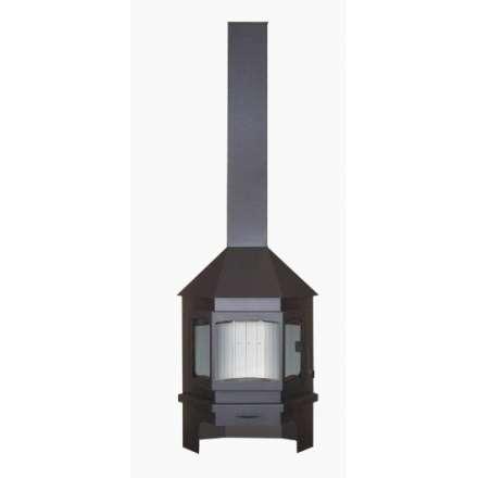 Камин Мюнхен угловой графит купить в Слониме