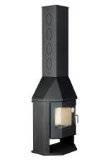 Камин МЮНХЕН ГИГАНТ черный в Слониме