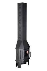 Камин Бавария Мюнхен пристенно-угловой МИНИ черный в Слониме