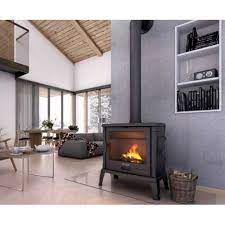 Купить Печь-камин NORDflam Toria чугун в Слониме Амазонка бай фото в Слониме