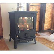 Печь-камин чугунный FireWay Paul в интерьере чёрный Амазонка бай фото в Слониме