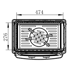 Купить Печь-камин NORDflam Breno в интерьере в Слониме Амазонка бай фото в Слониме