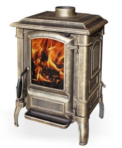 Печь-камин FireWay Bruno патина медь Амазонка бай фото в Слониме