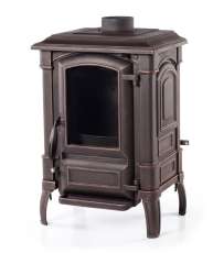 Печь-камин чугунный FireWay Bruno патина медь Амазонка бай фото в Слониме
