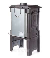 Печь-камин чугунный FireWay Bruno II чёрный Амазонка бай фото в Слониме