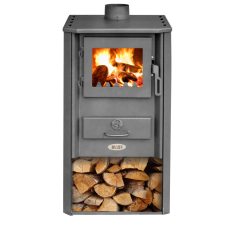 Печь-камин Blist Oganj LM стальная дверца Амазонка бай фото в Слониме