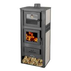 Печь-камин с духовкой Blist Ambasador LM R Амазонка бай фото в Слониме