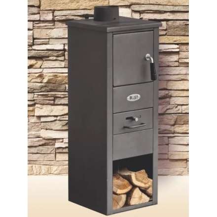 Печь-камин Blist Ekonomik LM стальная дверца фото в Слониме
